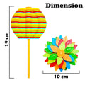 Spinning Candy Flower Toy for Kids Lollipop Shaped Hand Spinner Twisting and Rotating