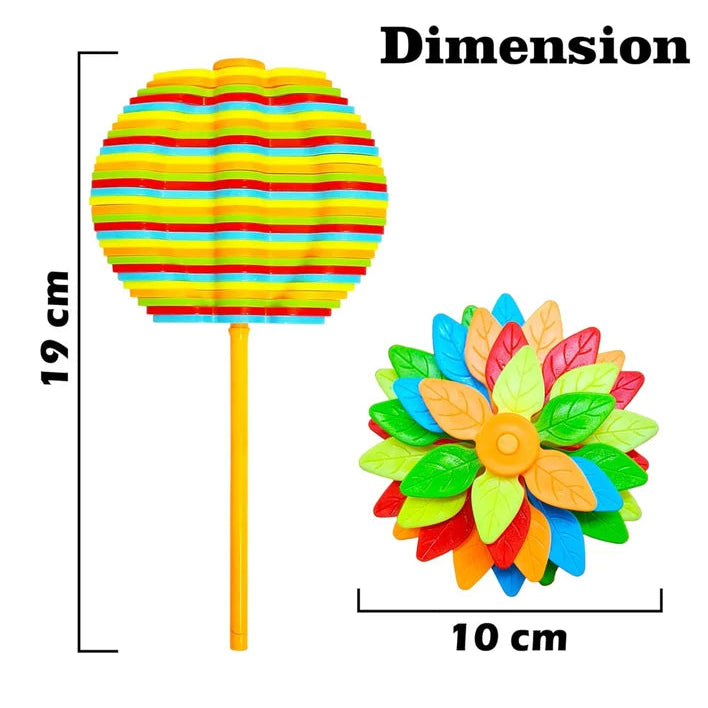Spinning Candy Flower Toy for Kids Lollipop Shaped Hand Spinner Twisting and Rotating